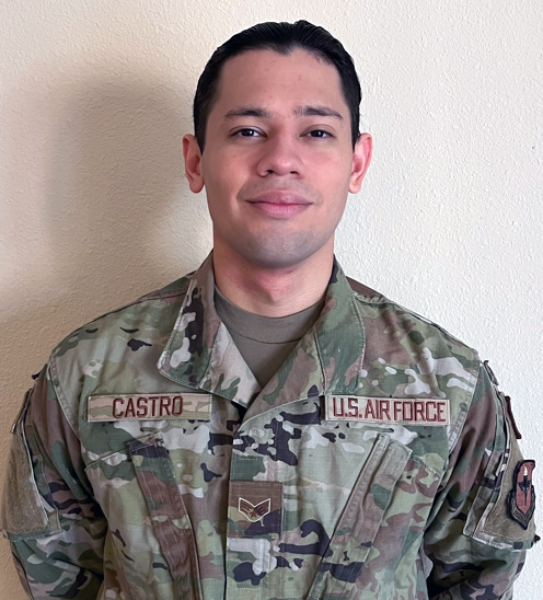 Senior Airman Pierre A. Castro